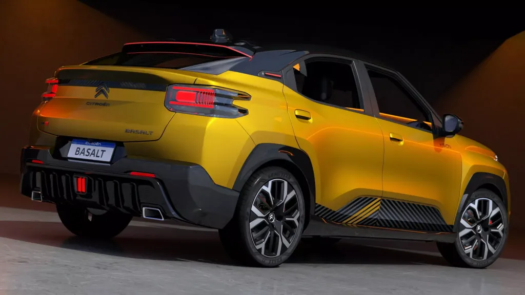 Citroën Basalt: доступный спортивный седан для рынка развивающихся стран