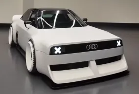 Audi GT50 Concept — дерзкий концепт в честь 50-летия пятицилиндровых двигателей