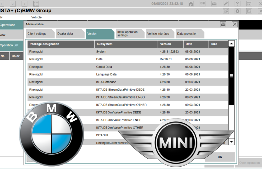 BMW SPDaten Pack V2.49.0 (V49) — заводские прошивки и данные для программирования электронных блоков управления BMW