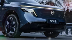 Nissan NX8 2026: крупный электрический кроссовер для Китая с тремя рядами и новым фирменным стилем