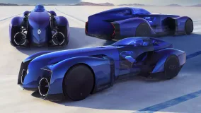 Renault Filante Record 2025 — электрический концепт с запасом хода до 1000 км