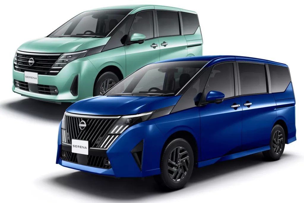 Nissan Serena получила выбор размера решётки радиатора