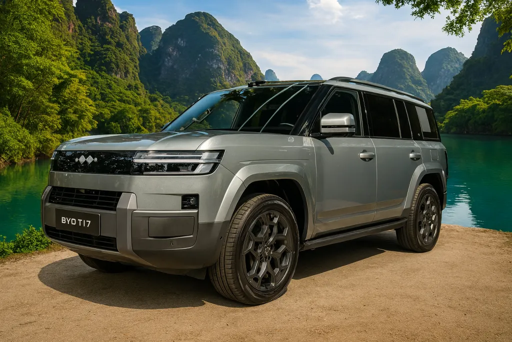 BYD Ti7: новый подключаемый гибрид выходит на мировой рынок и дебютирует в Таиланде