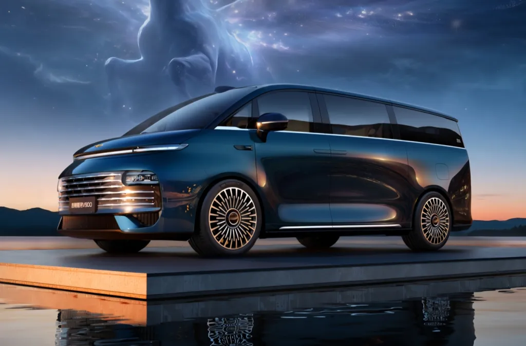 Geely Galaxy V900 — гибридный минивэн с увеличенным запасом хода выходит на рынок Китая