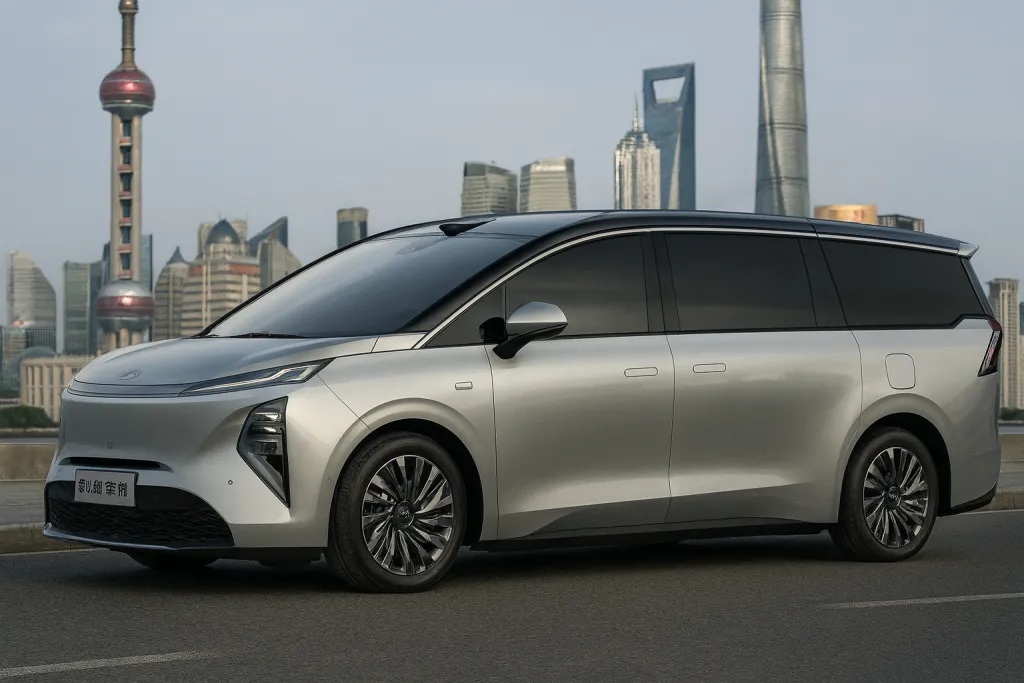 Buick Electra Encasa — новый крупный семейный минивэн для Китая готовится к дебюту