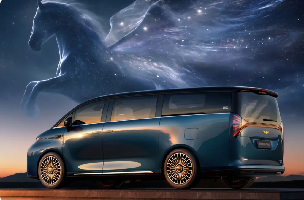 Geely Galaxy V900 — новый флагманский минивэн рис 1