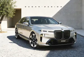 BMW 7 Series 2027: рестайлинг флагманского седана на визуализациях Sugar Design