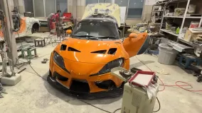 Toyota Copen Roadster в стиле Supra: как кей-кар превратили в мини-Супру