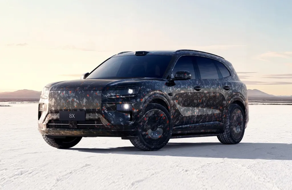 Zeekr 8X — новый гибридный флагман длиной 5,1 метра с батареей до 70 кВт·ч