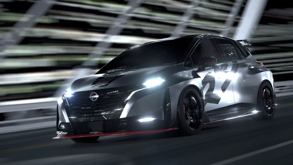 Nissan Aura NISMO RS Concept 2026 — гибридный хот-хэтч нового поколения