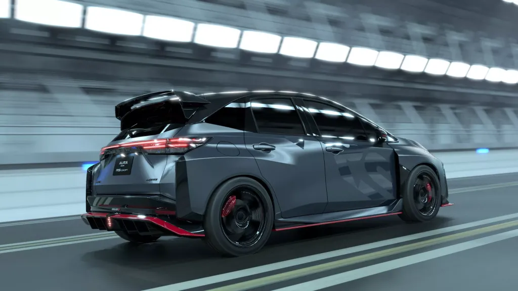 Nissan Aura NISMO RS Concept 2026 — гибридный хот-хэтч нового поколения