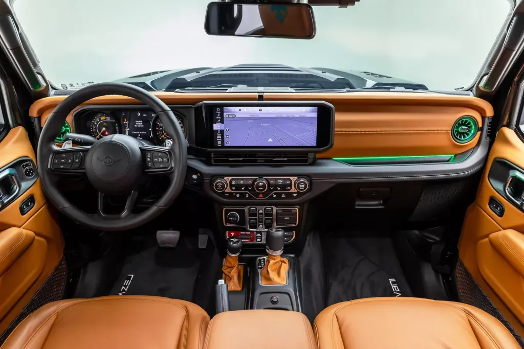 Rezvani Tank 2026 на базе Jeep Wrangler — бронированный внедорожник с дымовой завесой и экстремальными опциями