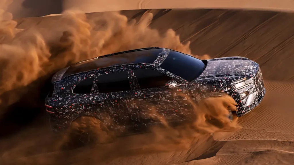 Zeekr 8X 2026 — флагманский гибридный внедорожник с увеличенным запасом хода