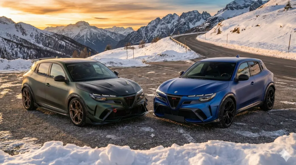 Alfa Romeo Junior GTA: «заряженный» образ, который пока существует только на картинках