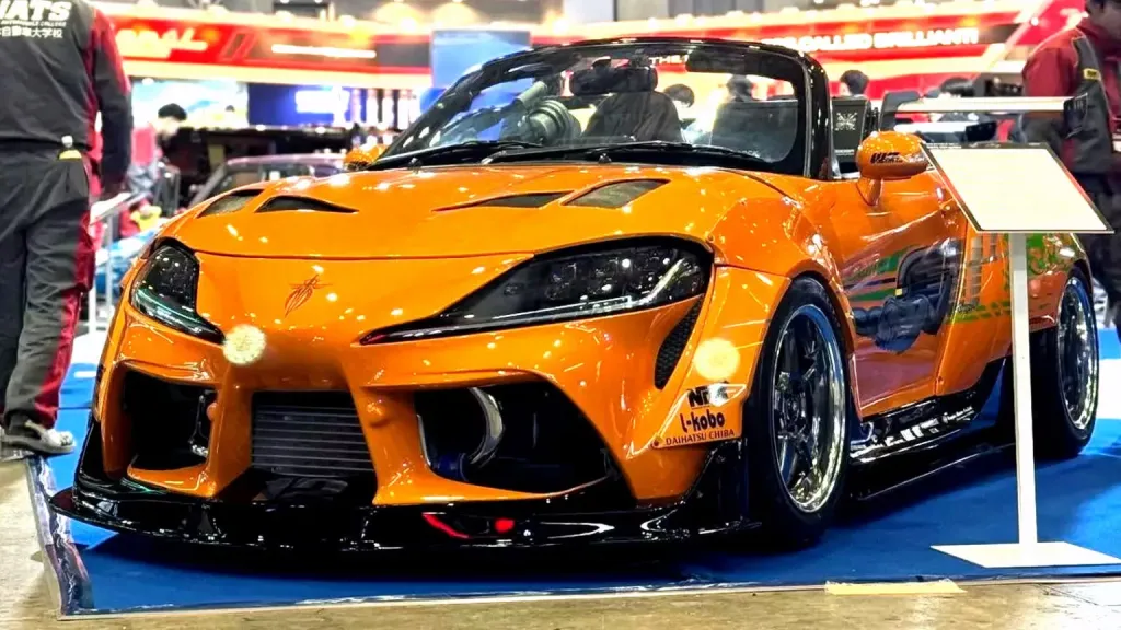 NATS Spider Project на Tokyo Auto Salon: C91 Spider и A90 Spider в стиле Toyota Supra