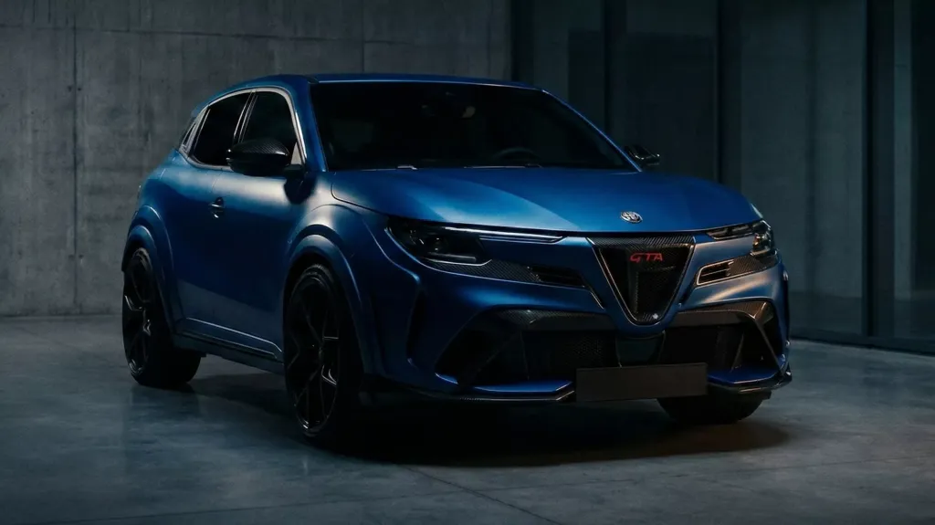 Alfa Romeo Junior GTA: «заряженный» образ, который пока существует только на картинках