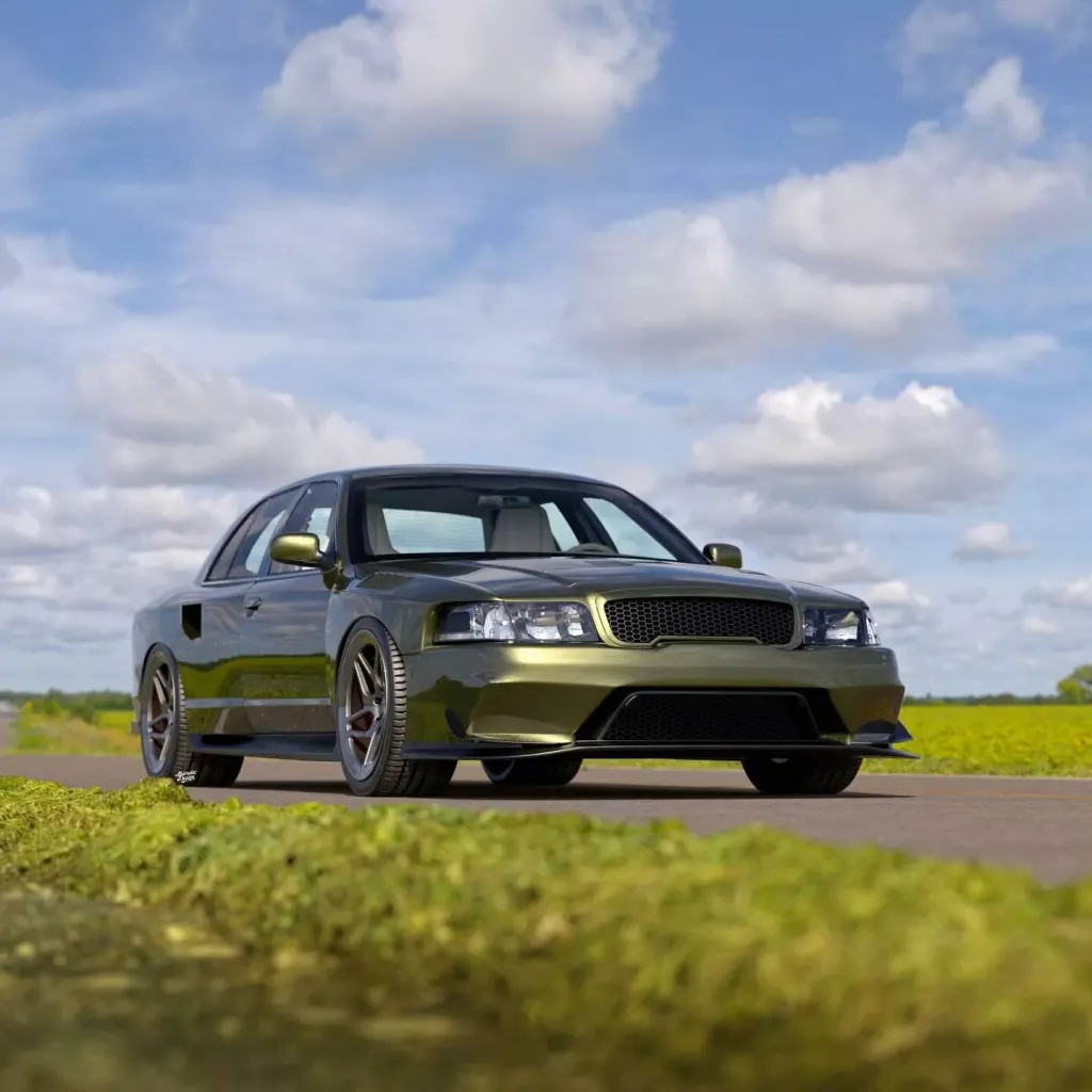 Ford Crown Victoria GTD: цифровая визуализация превращает легендарный седан в трековый «спецвыпуск»