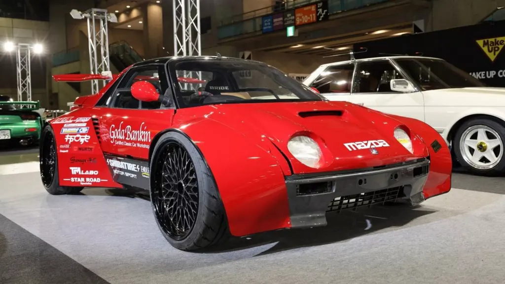 Mazda Autozam AZ-1: роторный мотор 13B на 402 л.с. и радикальное расширение кузова для Токийского автосалона 2026