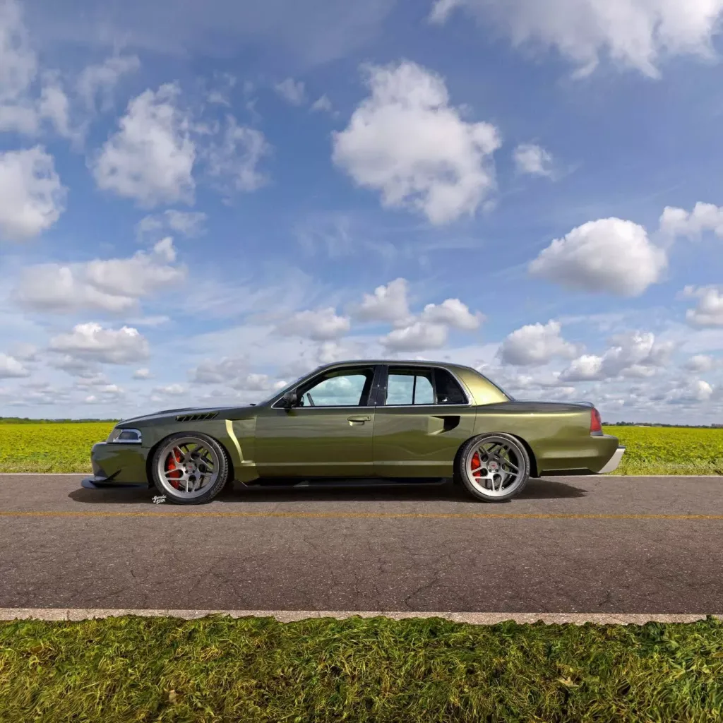 Ford Crown Victoria GTD: цифровая визуализация превращает легендарный седан в трековый «спецвыпуск»