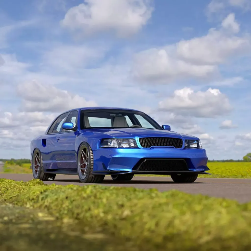 Ford Crown Victoria GTD: цифровая визуализация превращает легендарный седан в трековый «спецвыпуск»