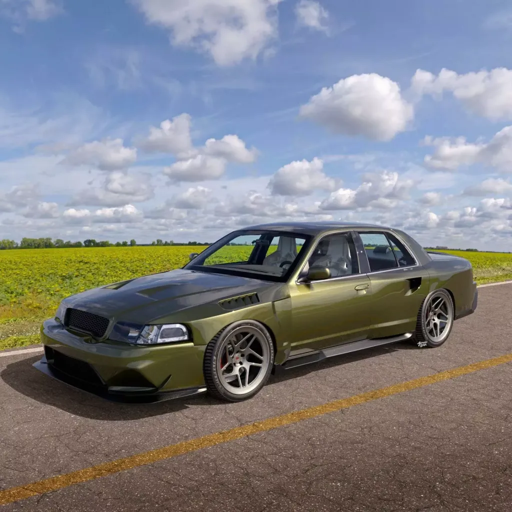 Ford Crown Victoria GTD: цифровая визуализация превращает легендарный седан в трековый «спецвыпуск»