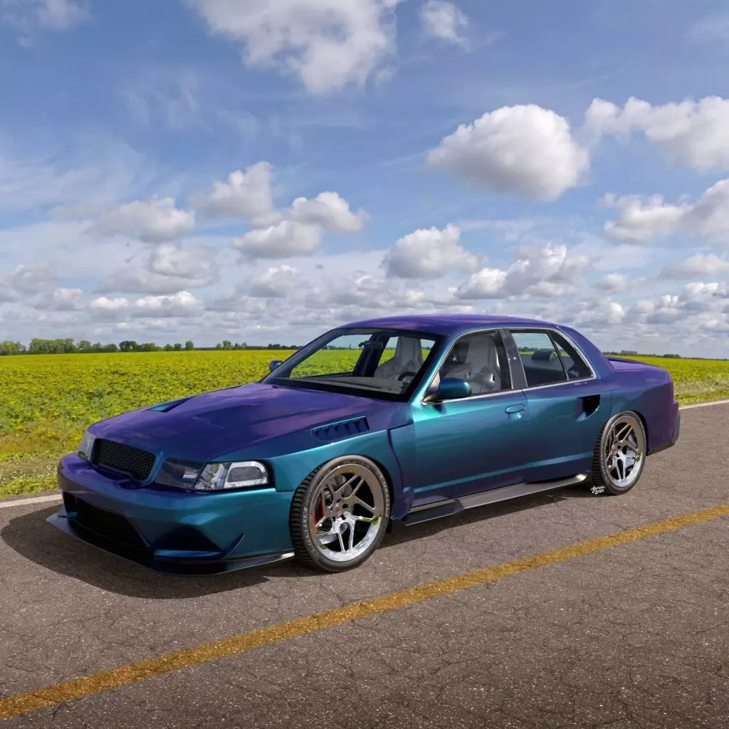 Ford Crown Victoria GTD: цифровая визуализация превращает легендарный седан в трековый «спецвыпуск»