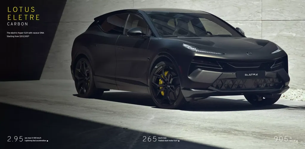 Lotus Eletre может подешеветь в Канаде почти вдвое из-за новой тарифной квоты