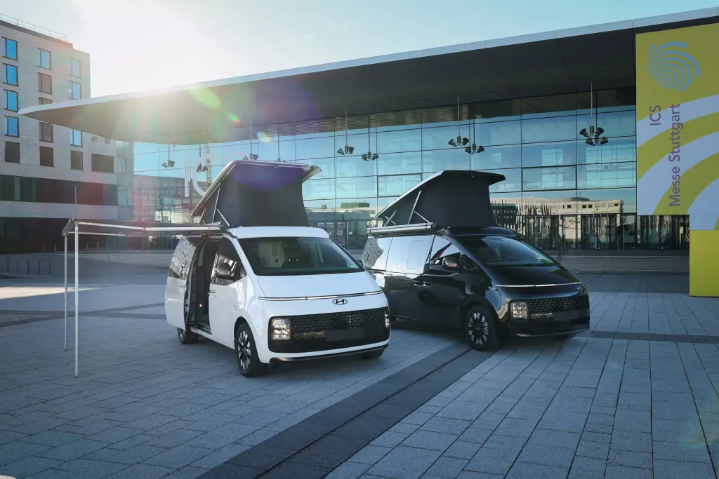 Hyundai Staria Camper Concept: электрический минивэн Hyundai превратили в премиальный автодом для Европы
