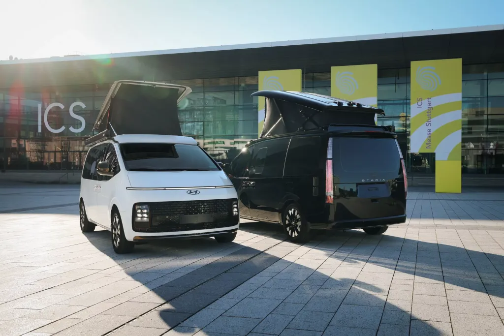 Hyundai Staria Camper Concept: электрический минивэн Hyundai превратили в премиальный автодом для Европы
