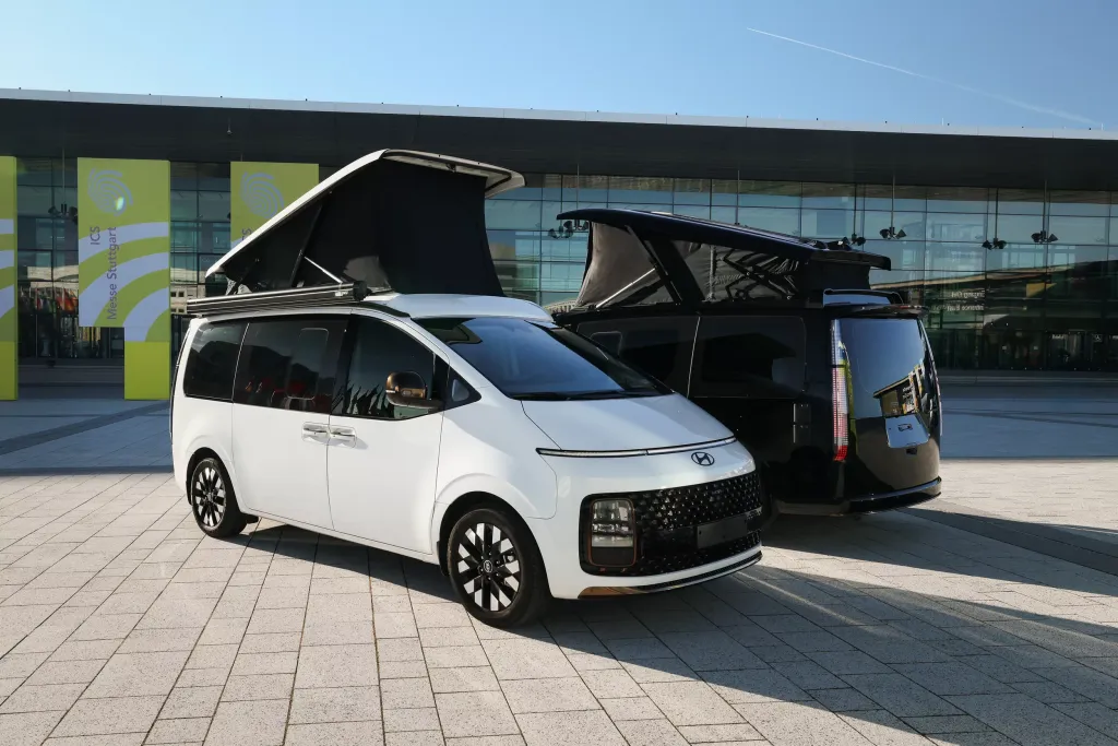 Hyundai Staria Camper Concept: электрический минивэн Hyundai превратили в премиальный автодом для Европы