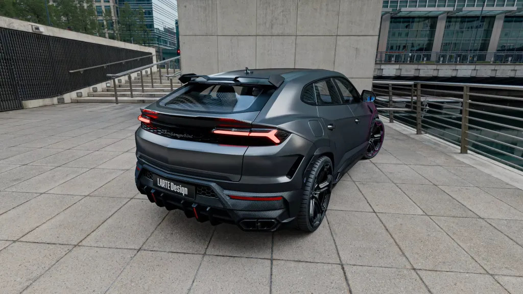 Lamborghini Urus SE получил углепластиковый обвес Largenda от Larte Design