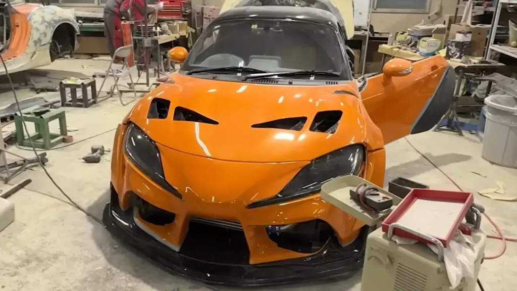 Toyota Copen Roadster в стиле Supra: как кей-кар превратили в мини-Супру