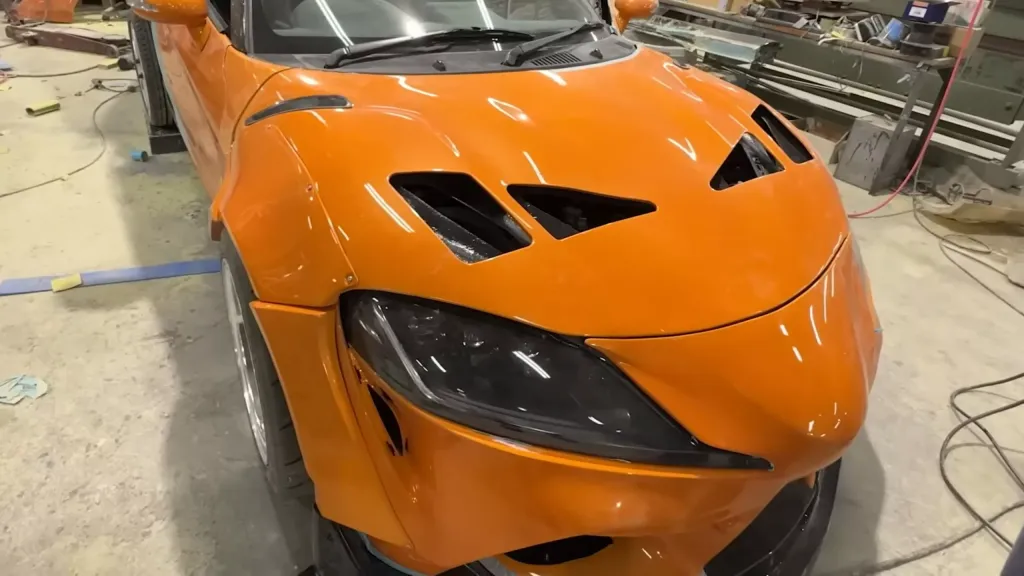 Toyota Copen Roadster в стиле Supra: как кей-кар превратили в мини-Супру