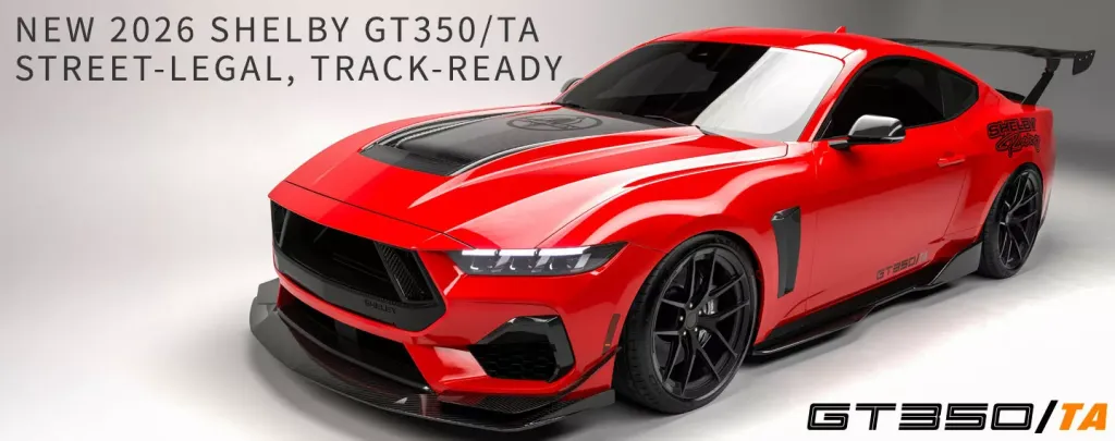Ford Mustang Shelby GT350/TA 2026 — юбилейная версия в честь 60 лет серии Транс-Ам