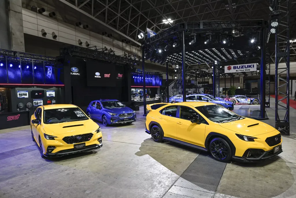 Subaru на Tokyo Auto Salon 2026: все спортивные модели, версии STI и загадочные прототипы