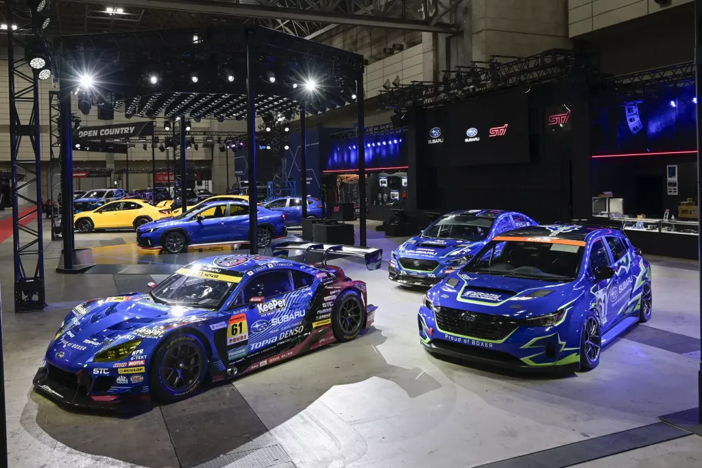 Subaru на Tokyo Auto Salon 2026: все спортивные модели, версии STI и загадочные прототипы