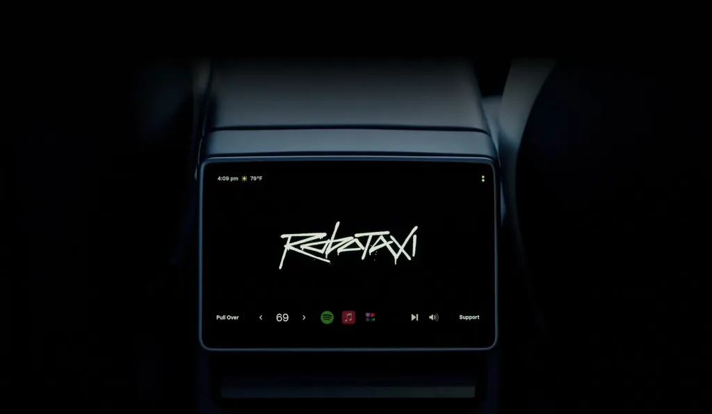 Tesla Robotaxi вводит штрафы за загрязнение салона