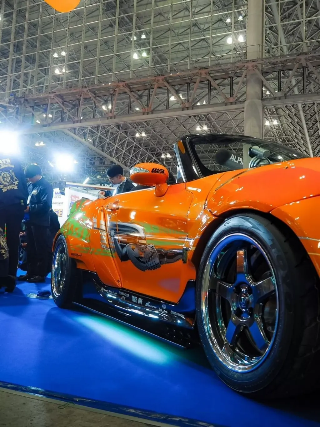 NATS Spider Project на Tokyo Auto Salon: C91 Spider и A90 Spider в стиле Toyota Supra