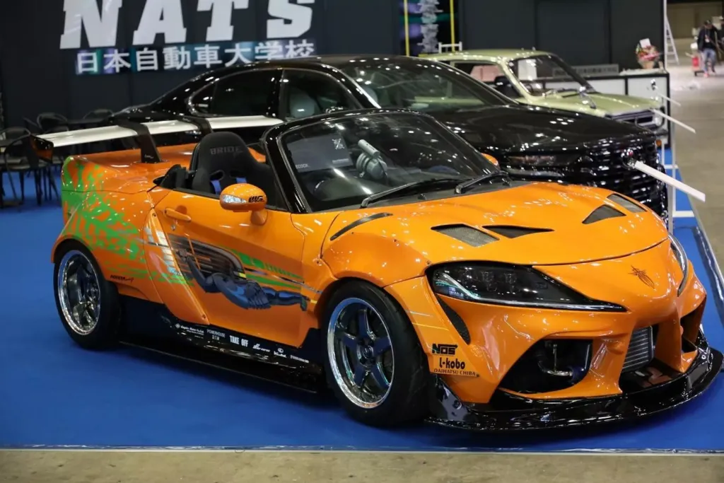 NATS Spider Project на Tokyo Auto Salon: C91 Spider и A90 Spider в стиле Toyota Supra