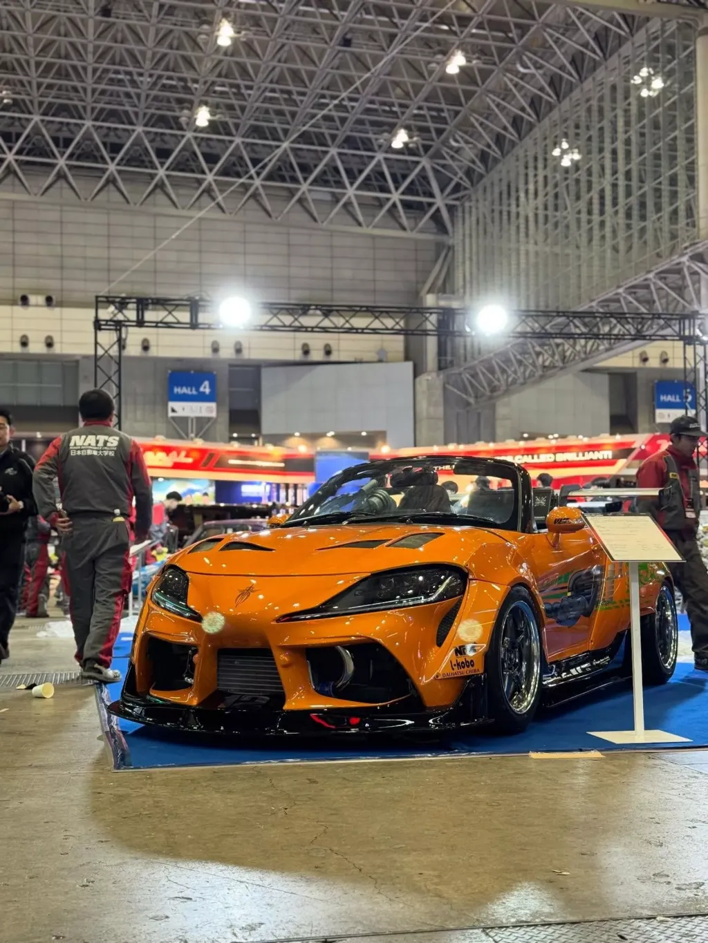 NATS Spider Project на Tokyo Auto Salon: C91 Spider и A90 Spider в стиле Toyota Supra