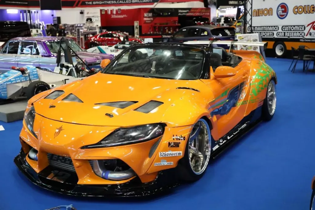 NATS Spider Project на Tokyo Auto Salon: C91 Spider и A90 Spider в стиле Toyota Supra