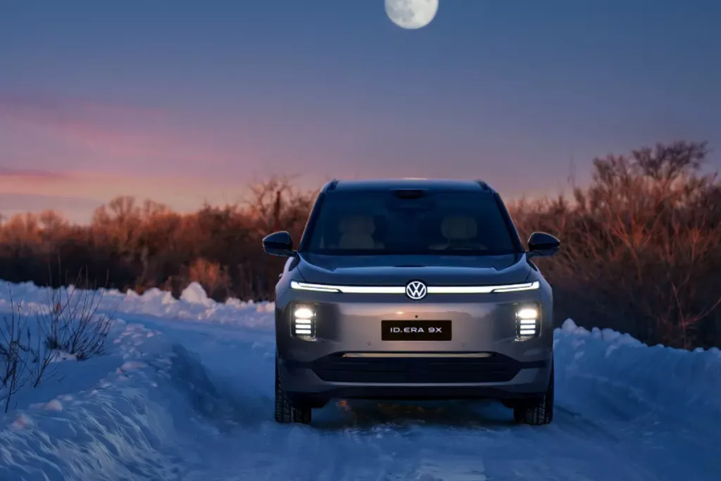 Volkswagen ERA 9X — новый крупный гибридный внедорожник для Китая с увеличенным запасом хода
