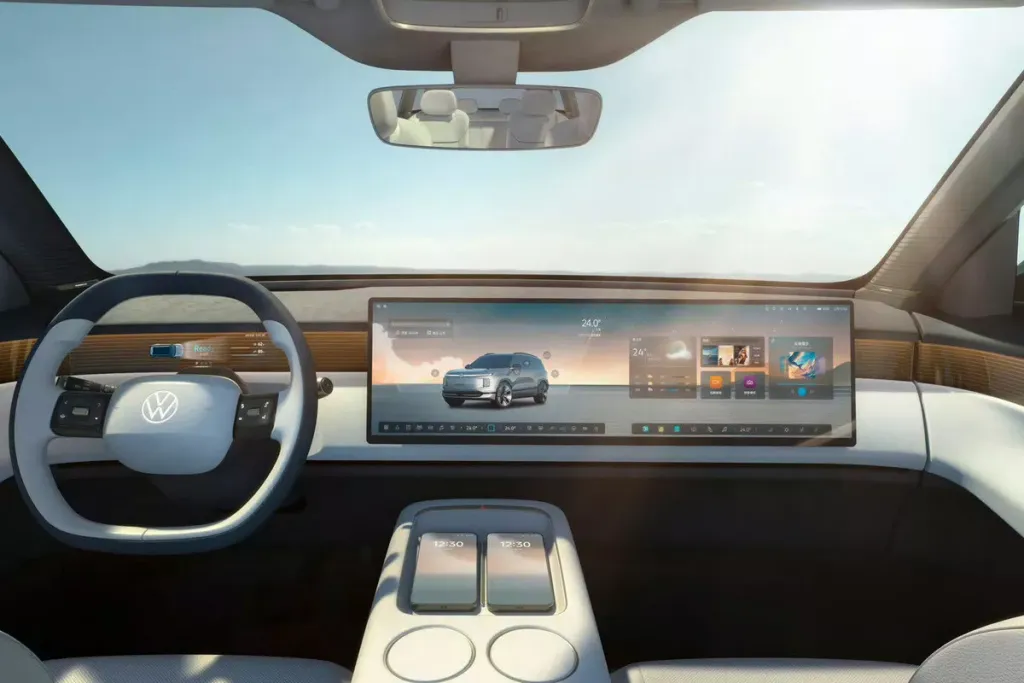 Volkswagen ERA 9X — новый крупный гибридный внедорожник для Китая с увеличенным запасом хода