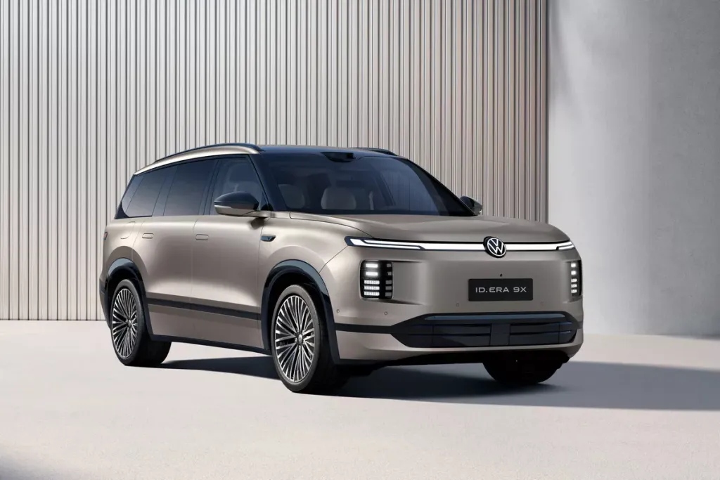 Volkswagen ERA 9X — новый крупный гибридный внедорожник для Китая с увеличенным запасом хода