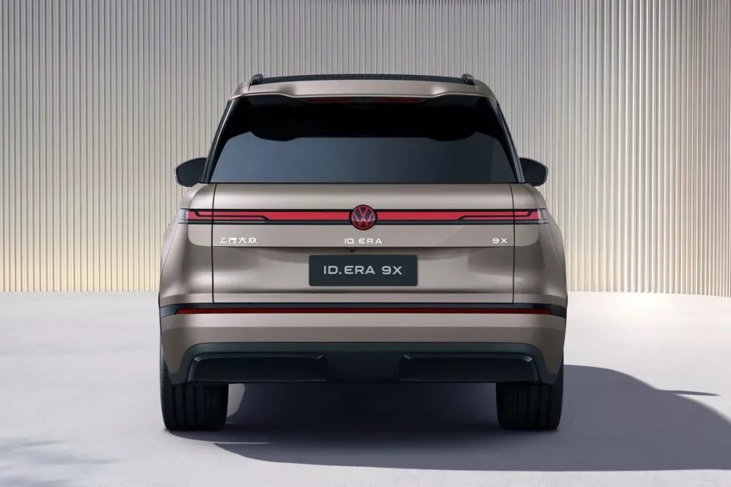 Volkswagen ERA 9X — новый крупный гибридный внедорожник для Китая с увеличенным запасом хода