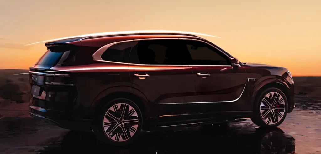 Zeekr 8X: официальные изображения большого подзаряжаемого гибрида с электрическим пробегом до 328 км