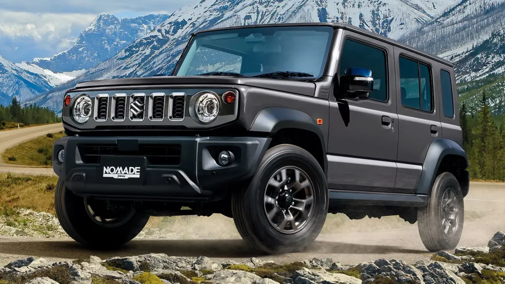 Suzuki Jimny Nomade 2026: пятидверный внедорожник стал безопаснее и удобнее