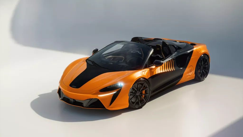 McLaren Artura Spider MCL39 Championship Edition: юбилейная серия из 10 экземпляров