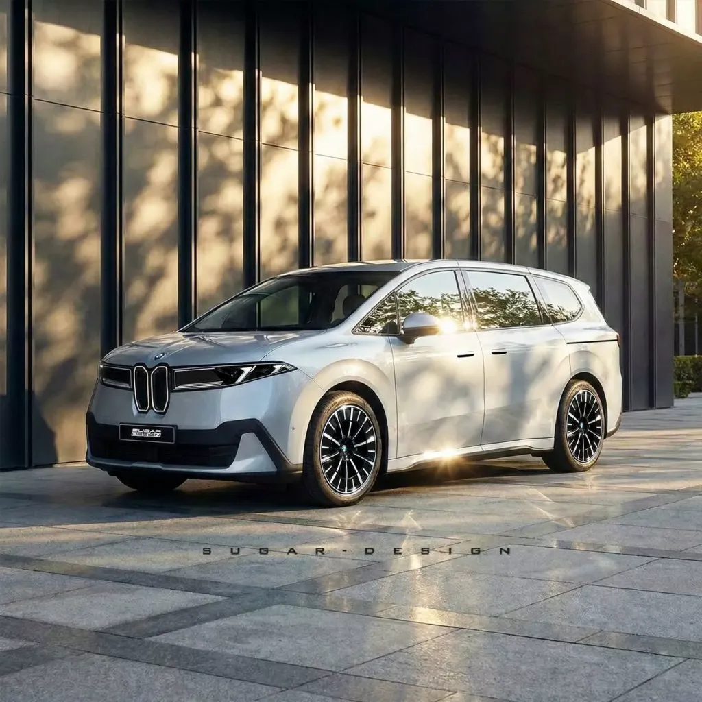 BMW Neue Klasse: премиальный минивэн для Китая на визуализациях