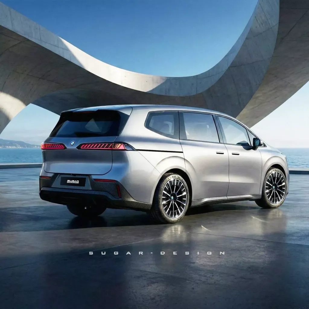 BMW Neue Klasse: премиальный минивэн для Китая на визуализациях